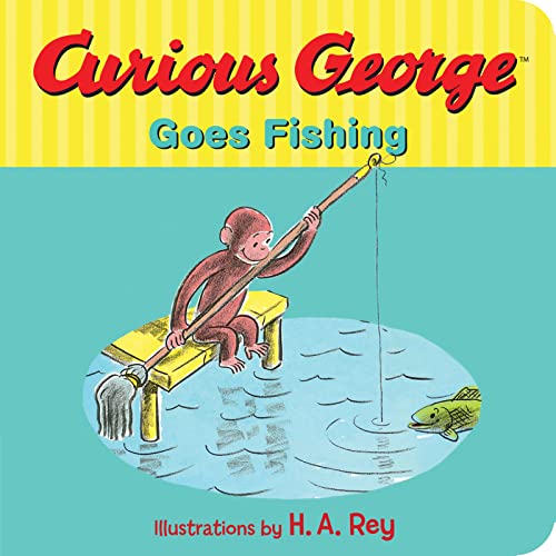 9780544610972: Curious George Goes Fishing [Lingua inglese]