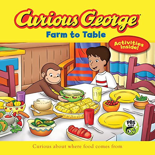 9780544652224: Curious George Farm to Table (CGTV 8x8)
