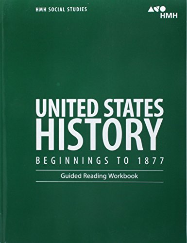 Imagen de archivo de Guided Reading Workbook (United States History: Beginnings to 1877) a la venta por Your Online Bookstore