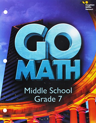 9780544707528: Student Interactive Worktext Grade 7 2016 (Go Math! (StA))