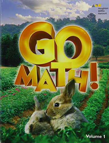 9780544710528: HMH GoMath!: Student Edition (StA) Volume 1 Grade K 2016