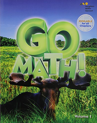 9780544710580: HMH GoMath!: Student Edition (StA) Volume 1 Grade 3 2016