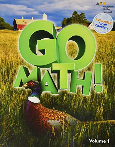 Imagen de archivo de HMH GoMath!: Student Edition (StA) Volume 1 Grade 5 2016 a la venta por SecondSale