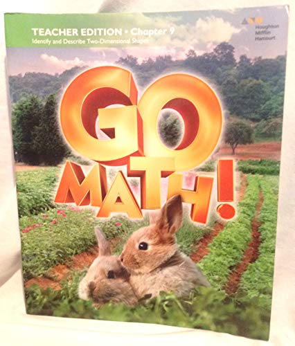 Stock image for Houghton Mifflin Harcourt, Go Math! Grade K, Chapter 9: Teacher Edition (2017 Copyright) for sale by ~Bookworksonline~
