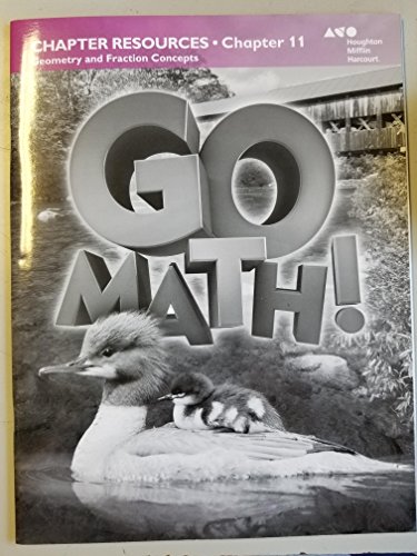 Stock image for HMH Go Math! Grade 2, Chapter Resources, Chapter 11: Geometry And Fraction Concepts (2016 Copyright) for sale by ~Bookworksonline~