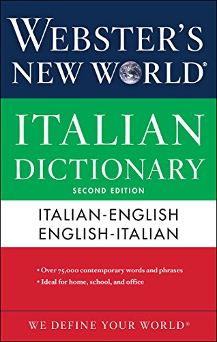 Stock image for Websters New World Italian Dictionary, 2nd Edition for sale by KuleliBooks