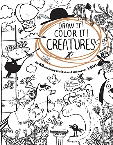 Beispielbild fr Draw It! Color It! Creatures zum Verkauf von Open Books