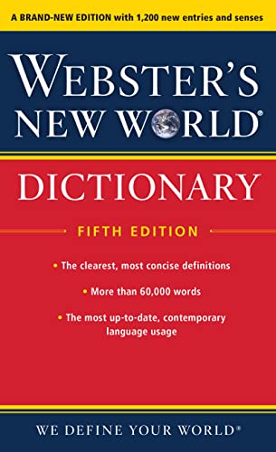 Imagen de archivo de Websters New World Dictionary a la venta por SecondSale