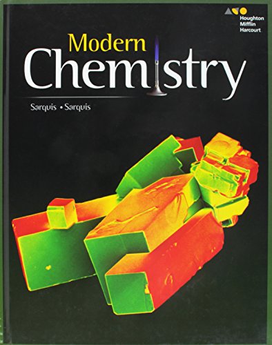 Beispielbild fr Student Edition 2017 (HMH Modern Chemistry) zum Verkauf von GF Books, Inc.