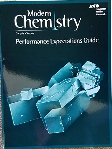 Imagen de archivo de HMH Modern Chemistry : Performance Expectation Guide Student Edition a la venta por Better World Books