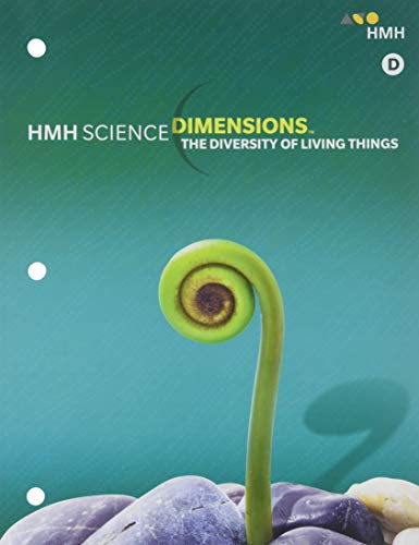 Imagen de archivo de Student Edition Module D Grades 6-8 2018: The Diversity of Living Things (Science Dimensions) a la venta por Gulf Coast Books