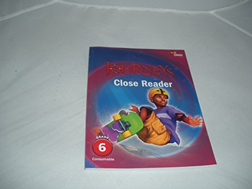 Stock image for Close Reader Grade 6 (Journeys) for sale by BooksRun