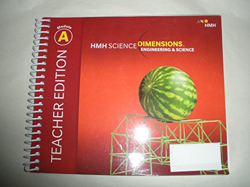

HMH Science Dimensions Engineering & Science Teacher Edition Module A