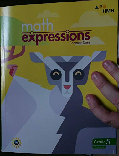 9780544919778: Math Expressions Common Core - Student Activity Book, Grade 5, Vol. 1
