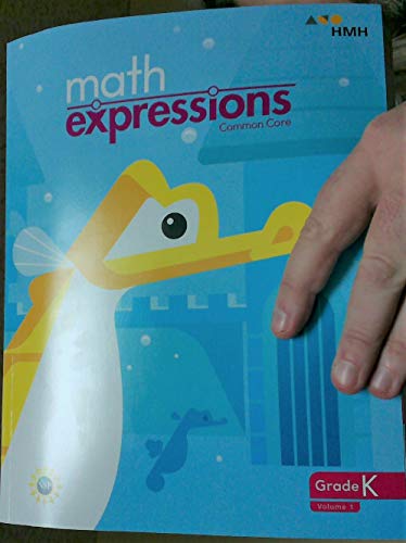 Imagen de archivo de Math Expressions Common Core - Student Activity Book, Grade K, Vol. 1 a la venta por SecondSale