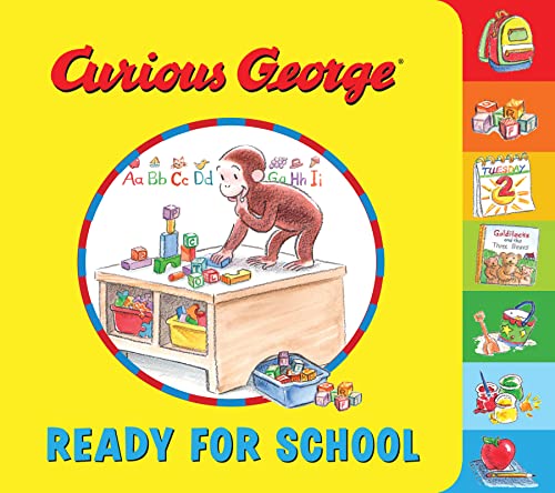 9780544931206: Curious George: Ready for School Tabbed Board Book
