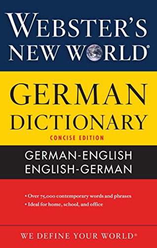Stock image for Webster's New World German Dictionary for sale by ThriftBooks-Dallas