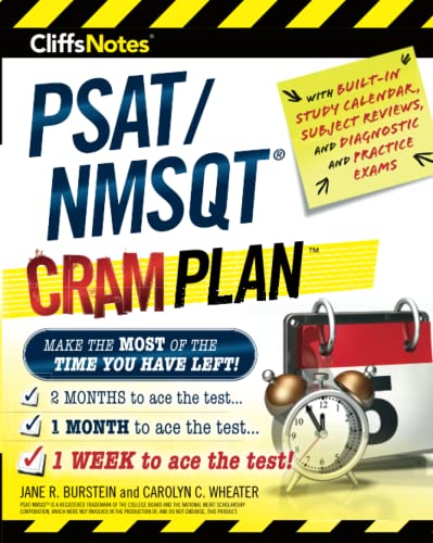 Stock image for CliffsNotes PSAT/NMSQT Cram Plan (CliffsNotes Cram Plan) for sale by BooksRun