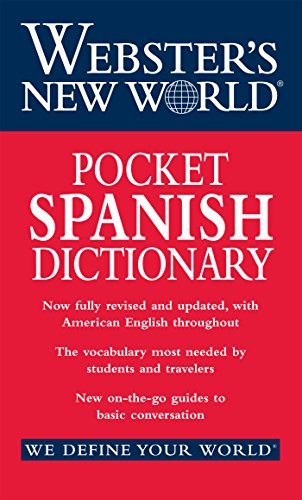 Beispielbild fr Webster's New World Pocket Spanish Dictionary zum Verkauf von SecondSale