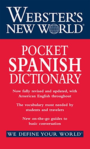 Imagen de archivo de Webster's New World Pocket Spanish Dictionary a la venta por SecondSale