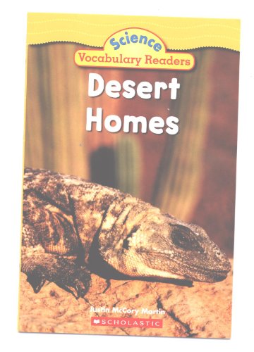 Beispielbild fr Desert Homes zum Verkauf von Better World Books