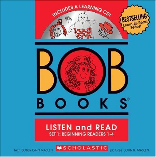 BOB Books Set 1 Bind-up: Books #1-4 + CD (9780545019187) by Maslen, Bobby Lynn