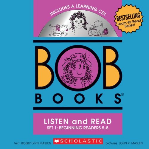 BOB Books Set 1 Bind-up: Books #5-8 + CD (9780545019194) by Maslen, Bobby Lynn