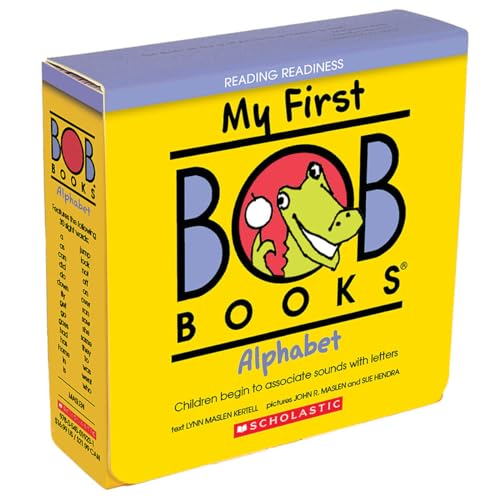 Beispielbild fr My First Bob Books - Alphabet Box Set | Phonics, Letter sounds, Ages 3 and up, Pre-K (Reading Readiness) zum Verkauf von BooksRun