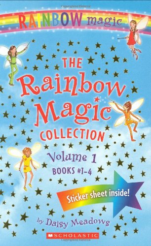 Imagen de archivo de The Rainbow Magic Collection, Volume 1: Books #1-4: Ruby the Red Fairy/Amber the Orange Fairy/Sunny the Yellow Ferry/Fern the Green Fairy [With Sticke a la venta por ThriftBooks-Atlanta