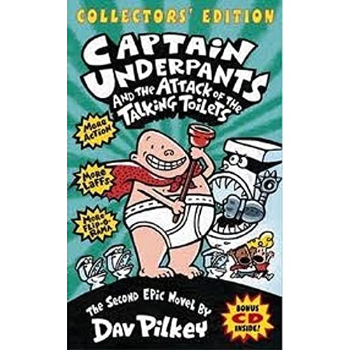 Beispielbild fr Captain Underpants and the Attack of the Talking Toilets - Collectors' Edition (Hardcover) zum Verkauf von Grand Eagle Retail