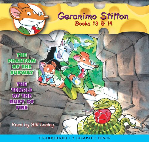 Beispielbild fr The Phantom of the Subway / The Temple of the Ruby of Fire (Geronimo Stilton Audio Bindup #13 & 14) zum Verkauf von SecondSale