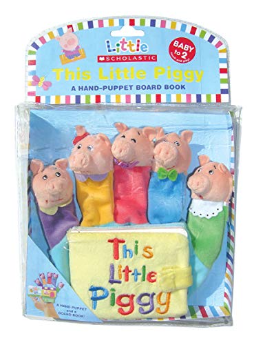Beispielbild fr This Little Piggy: A Hand-Puppet Board Book (Little Scholastic) zum Verkauf von Vive Liber Books