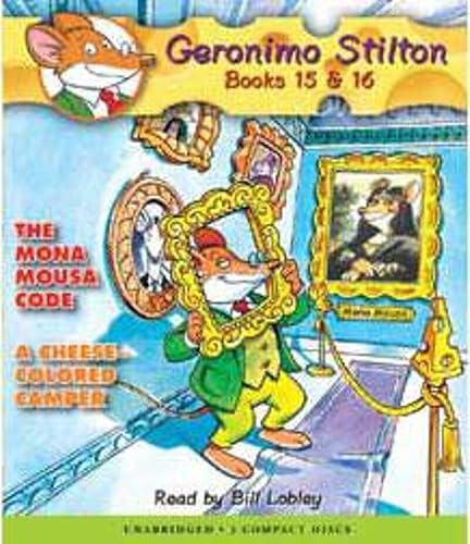 Geronimo Stilton Books #15: The Mona Mousa Code & #16: A Cheese-Colored Camper (9780545033275) by Stilton, Geronimo