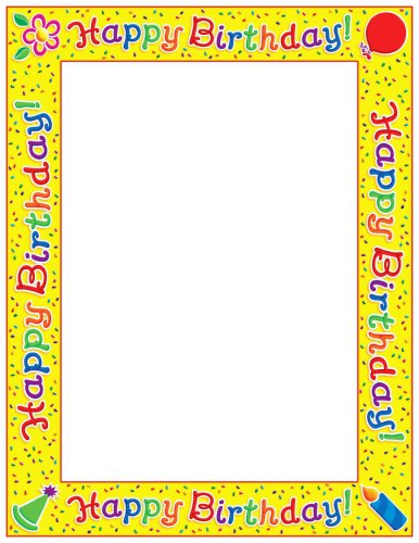Happy Birthday! Printer Paper (9780545040310) by Scholastic