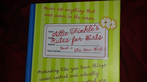 Stock image for The New Girl, Volume 2 (Allie Finkle's Rules for Girls) for sale by Adventures Underground