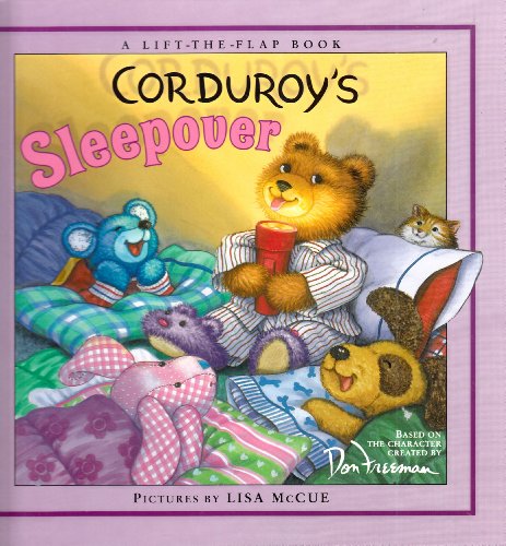 Beispielbild fr Corduroy's Sleepover: a lift-the-flap book zum Verkauf von SecondSale
