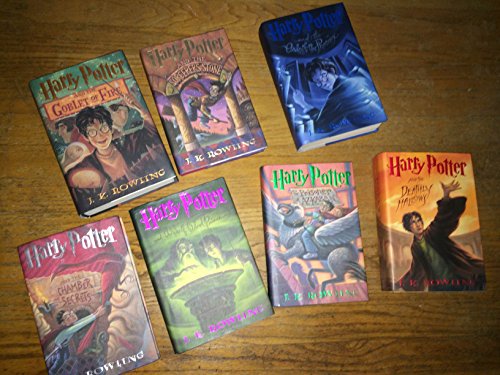 Harry Potter UK/Bloomsbury Publishing Vol 1-6 Children's Edition Boxed Set  (Harry Potter, 1-6): 9780747581536: J.K. Rowling: Books 