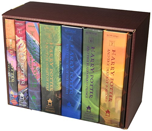 Stock image for Harry Potter Hardcover Box Set (Books 1-7) by J. K. Rowling (1998) Hardcover for sale by GoldBooks