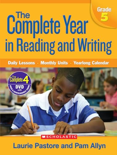 Stock image for Complete Year in Reading and Writing: Grade 5: Daily Lessons - Monthly Units - Yearlong Calendar for sale by HPB-Red