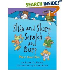 9780545047555: Slide and Slurp, Scratch and Burp More About Verbs