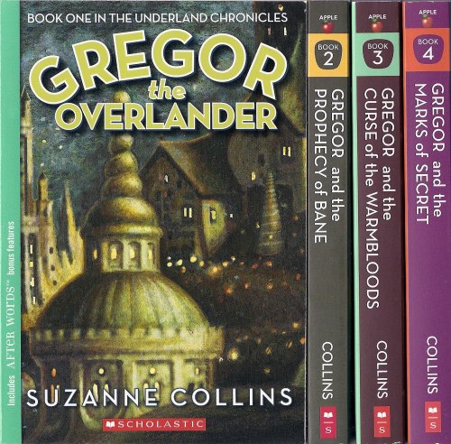9780545067485: The Underland Chronicles Set, Books 1-4: Gregor the Overlander, Gregor and the Prophecy of Bane, Gregor and the Curse of the Warmbloods, and Gregor and the Marks of Secret