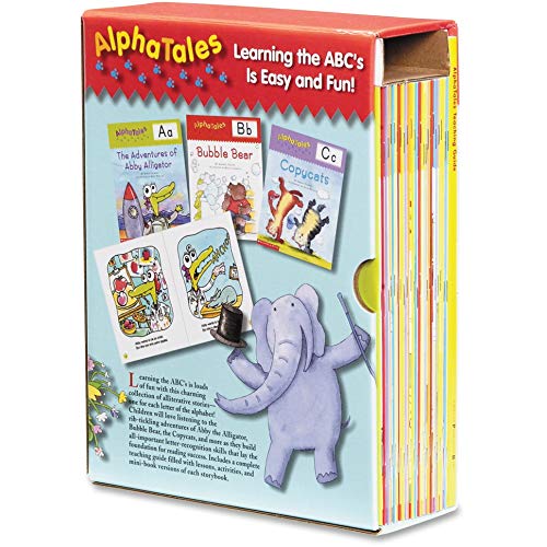 Beispielbild fr AlphaTales Box Set 26 Irresistible Animal Storybooks zum Verkauf von PBShop.store US