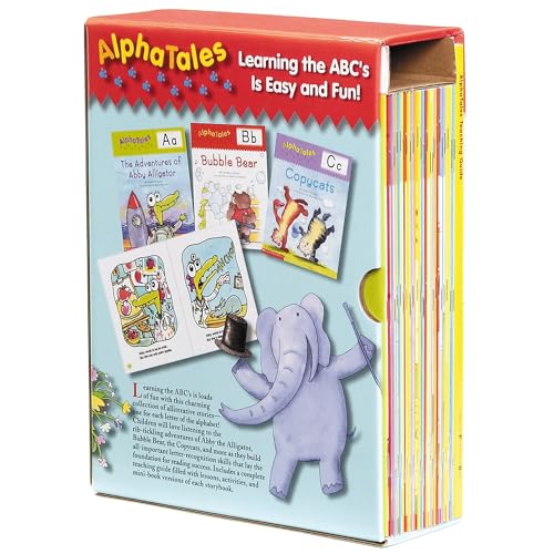 Stock image for AlphaTales Box Set 26 Irresistible Animal Storybooks for sale by PBShop.store US