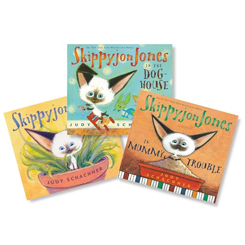 Stock image for Skippyjon Jones Set: Skippyjon Jones, Skippyjon Jones in the Dog-House, and Skippyjon Jones in Mummy Trouble (3-Book Set) for sale by Byrd Books