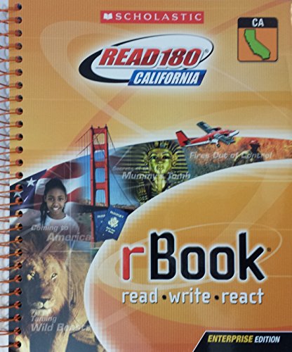 Beispielbild fr Scholastic Read 180 California rBook read write react; Stage A zum Verkauf von Hawking Books