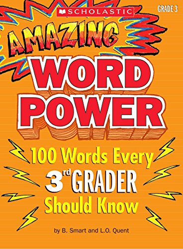 9780545087063: Amazing Word Power: 100 Words Every 3rd Grader Should Know