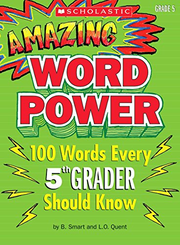 Beispielbild fr Amazing Word Power Grade 5: 100 Words Every 5th Grader Should Know zum Verkauf von Wonder Book
