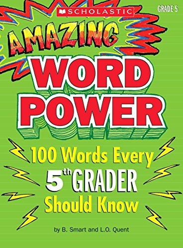 9780545087087: Amazing Word Power: 100 Words Every 5th Grader Should Know