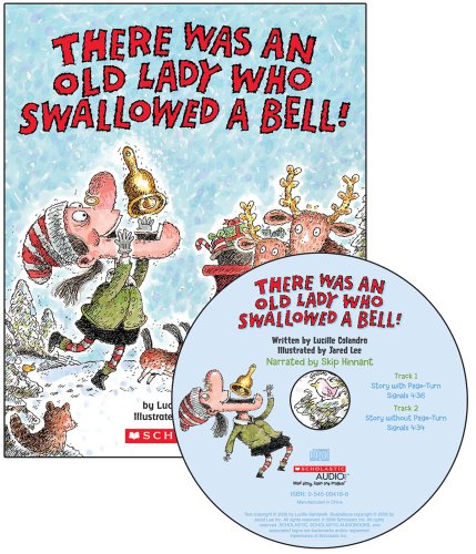 9780545092449: There Was An Old Lady Who Swallowed A Bell!: Library Edition