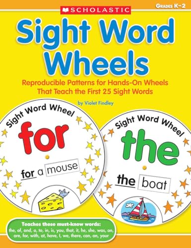 Stock image for Sight Word Wheels: Reproducible Patterns for Hands-On Wheels That Teach the First 25 Sight Words for sale by Wonder Book